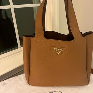 Prada Vitello Daino Tote Bag